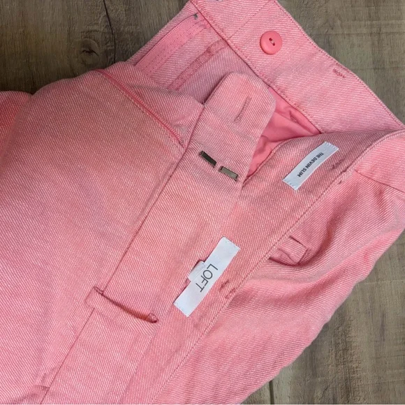 LOFT Coral cuffed Pants - Picture 3 of 3